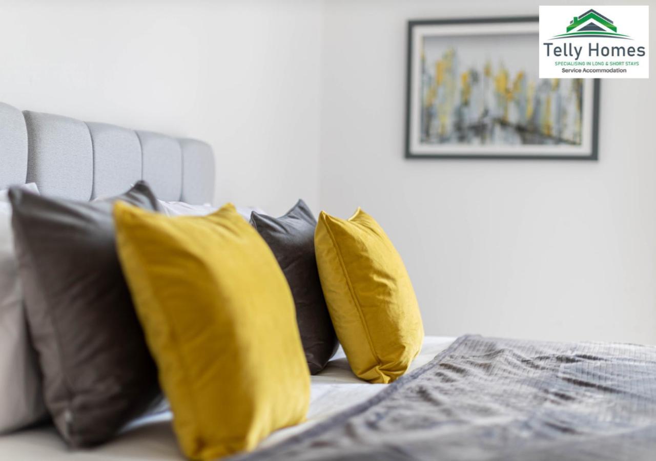 5 Percent Off Weekly And 20 Percent Off Monthly Bookings - Marigold Unit At Telly Homes Limited Birmingham City Centre -2 Bedroom Apartment, Free Wifi المظهر الخارجي الصورة