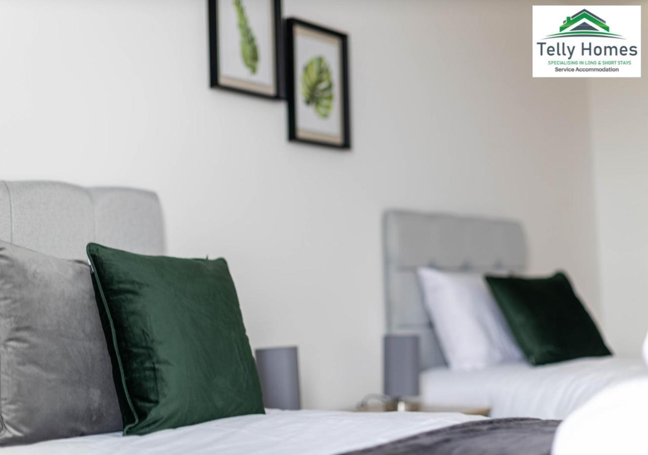 5 Percent Off Weekly And 20 Percent Off Monthly Bookings - Marigold Unit At Telly Homes Limited Birmingham City Centre -2 Bedroom Apartment, Free Wifi المظهر الخارجي الصورة