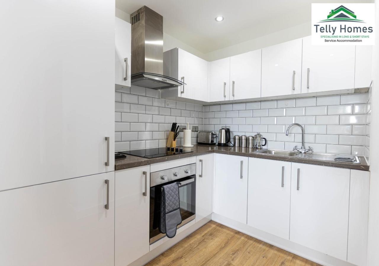 5 Percent Off Weekly And 20 Percent Off Monthly Bookings - Marigold Unit At Telly Homes Limited Birmingham City Centre -2 Bedroom Apartment, Free Wifi المظهر الخارجي الصورة