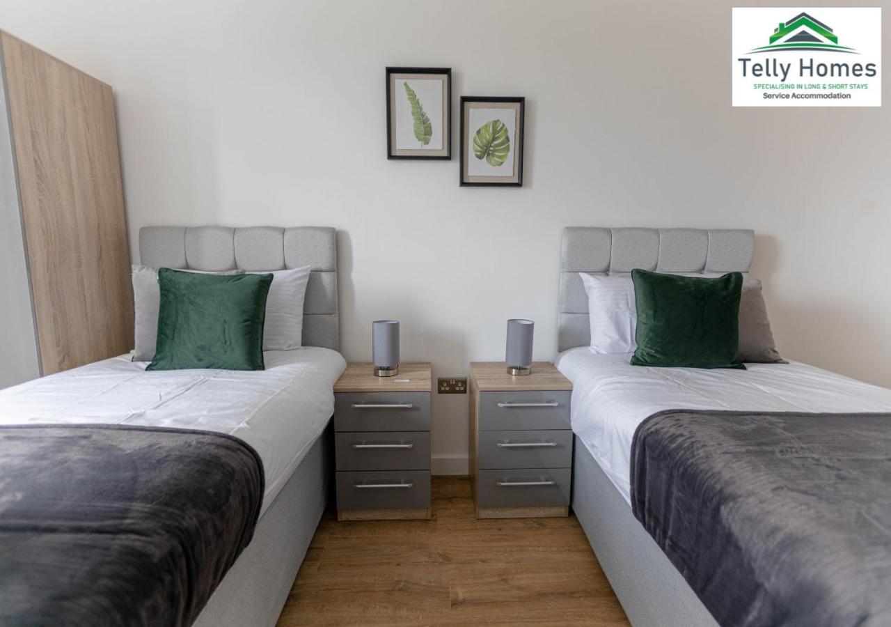 5 Percent Off Weekly And 20 Percent Off Monthly Bookings - Marigold Unit At Telly Homes Limited Birmingham City Centre -2 Bedroom Apartment, Free Wifi المظهر الخارجي الصورة