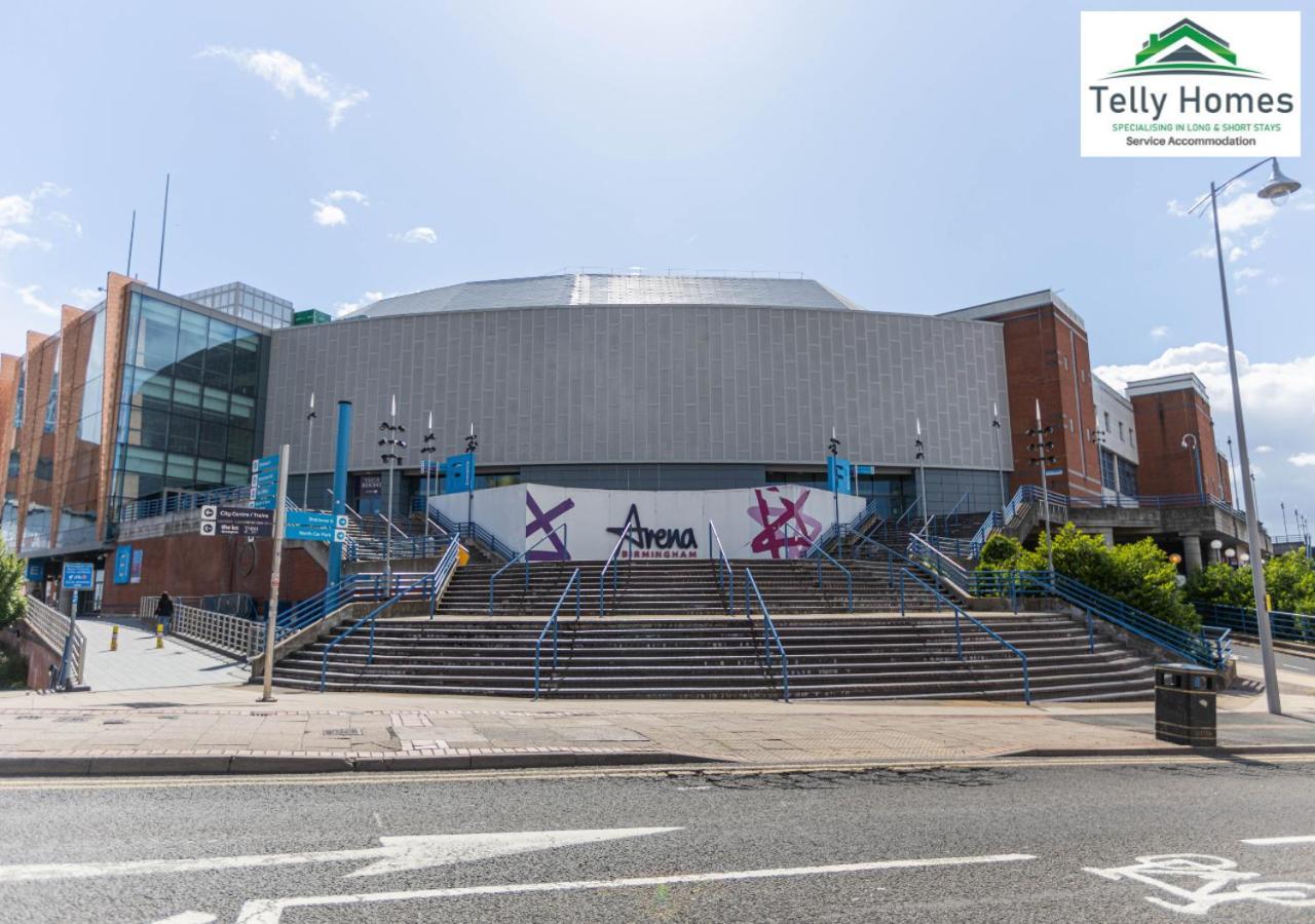 5 Percent Off Weekly And 20 Percent Off Monthly Bookings - Marigold Unit At Telly Homes Limited Birmingham City Centre -2 Bedroom Apartment, Free Wifi المظهر الخارجي الصورة