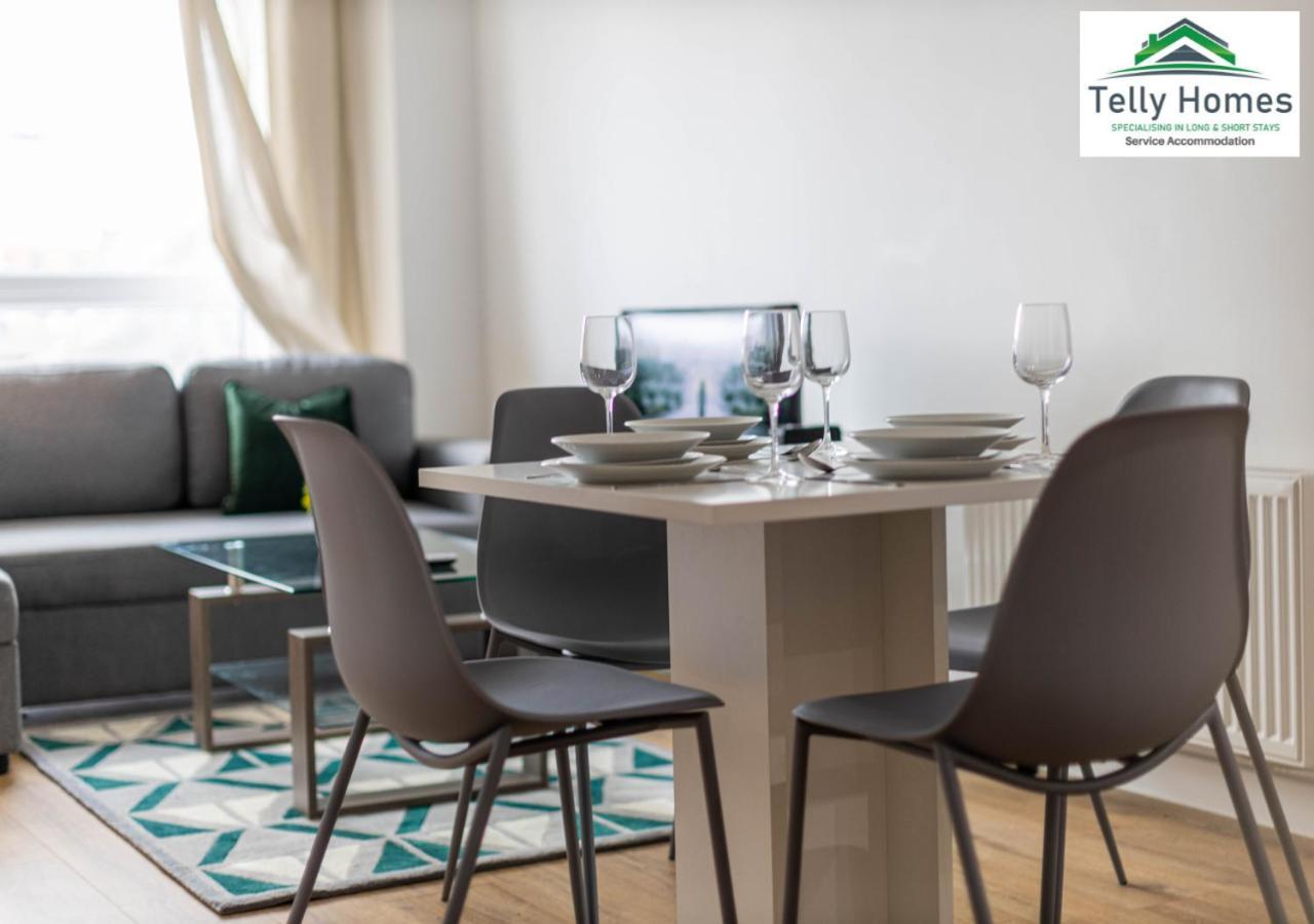 5 Percent Off Weekly And 20 Percent Off Monthly Bookings - Marigold Unit At Telly Homes Limited Birmingham City Centre -2 Bedroom Apartment, Free Wifi المظهر الخارجي الصورة